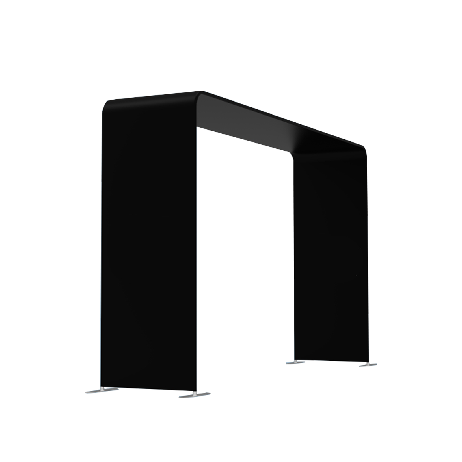 ARCHED DOOR SHAPED 360 OVERHEAD PHOTO BOOTH ENCLOSURE