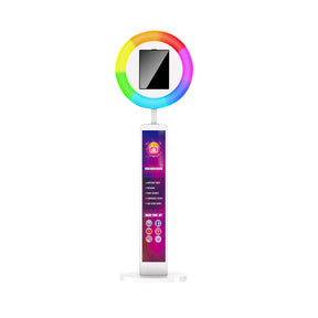 2023 New IPad Photo Booth With Lightbox Custom Logo