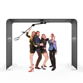 Rotating Automatic Slow Motion 360 Photo Booth Professionnel Overhead Sky 360 Photobooth