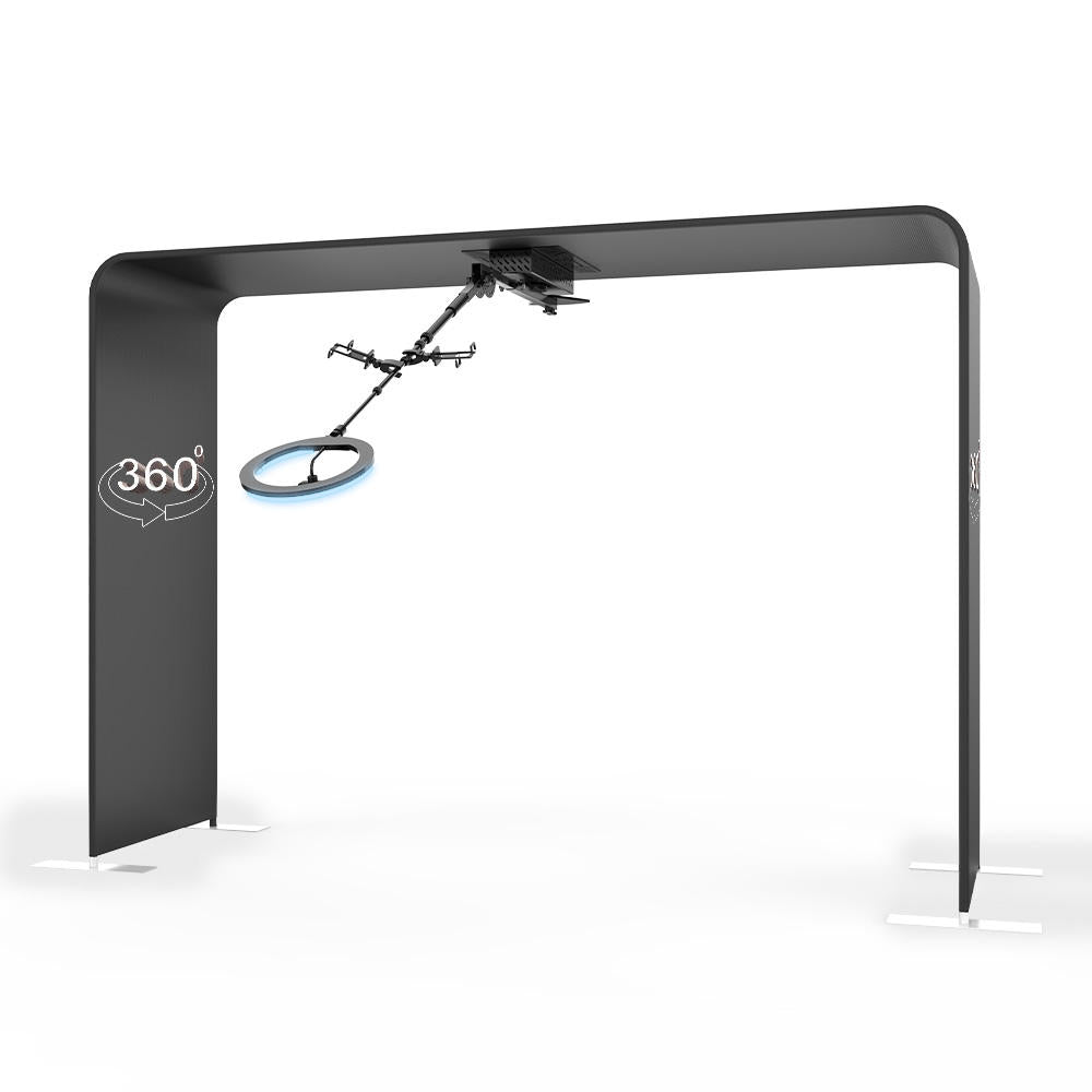 Rotating Automatic Slow Motion 360 Photo Booth Professionnel Overhead Sky 360 Photobooth