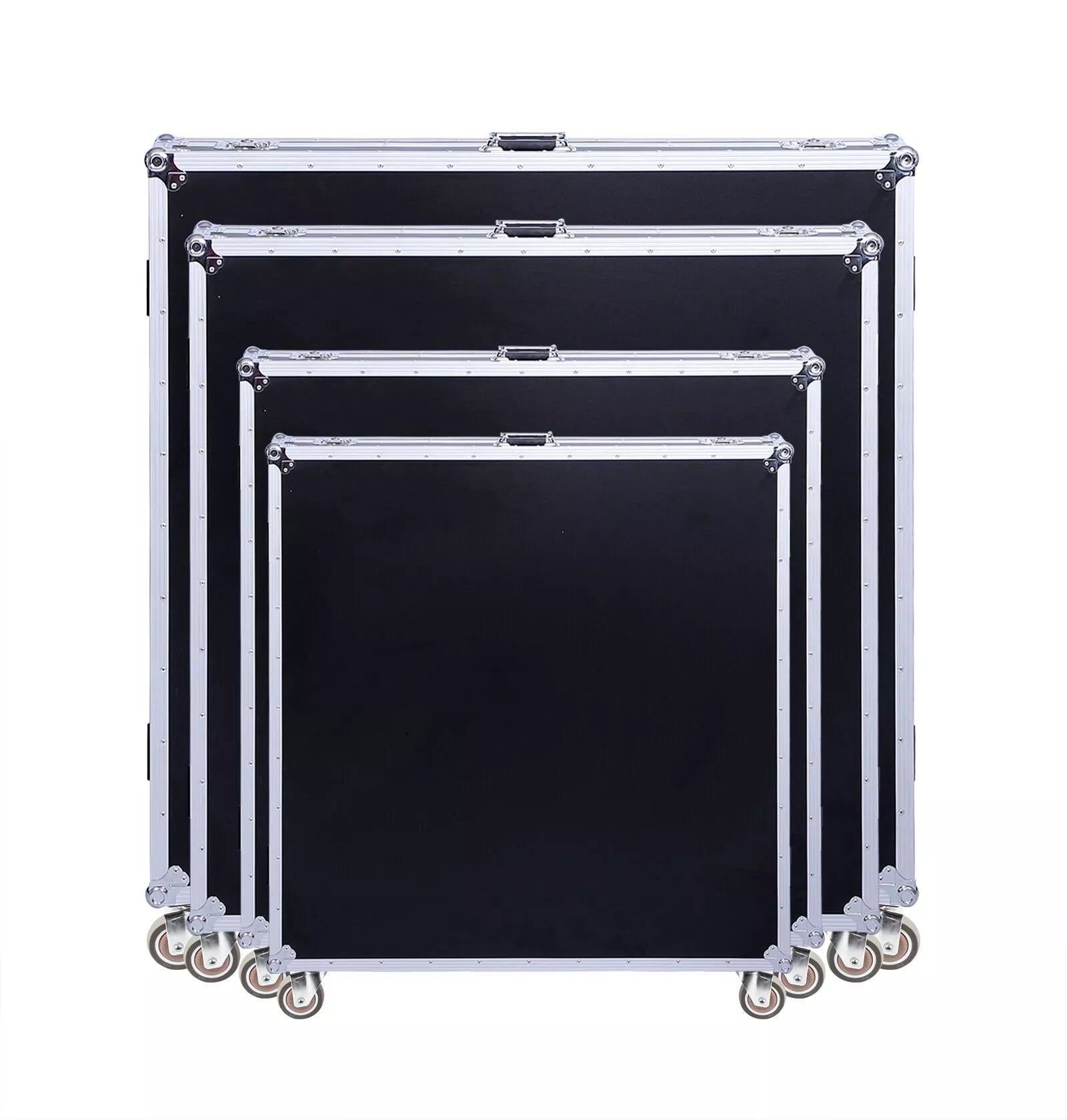 Black Flight Case With Wheels For 360 Video Machine